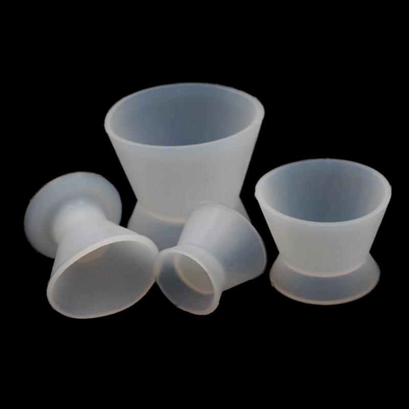 Teeth Whitening For Trays - 4pcs Dental Materials Mixing Cup Silicone