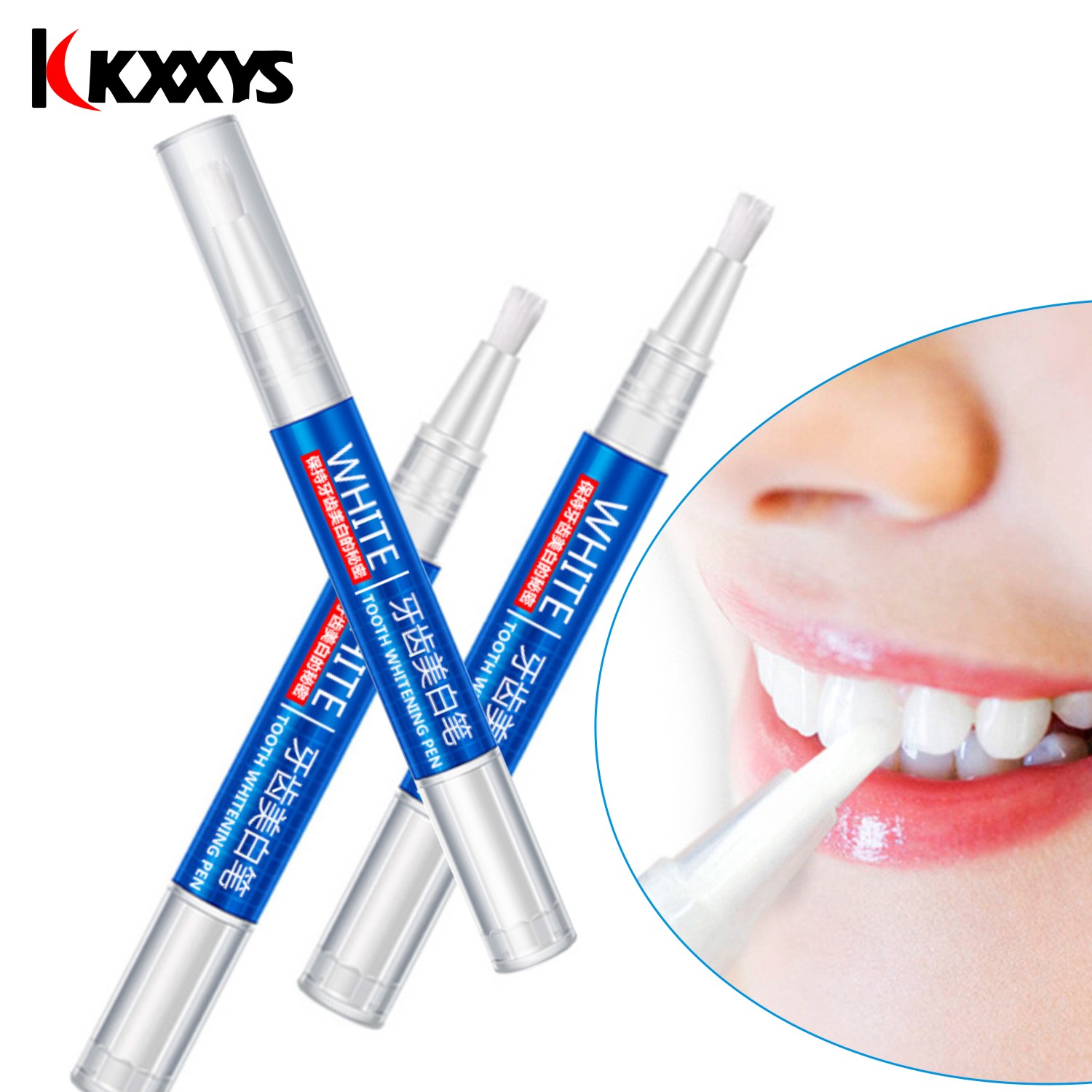 Whitening Pen Bleach - 2pcs*3ml Popular White Teeth Whitening Pen
