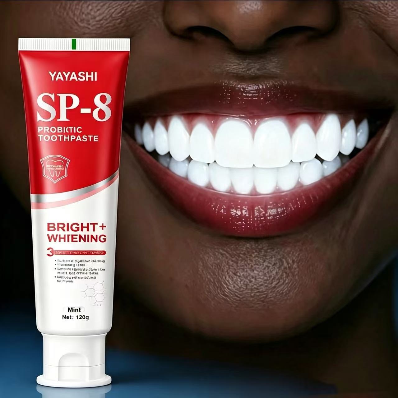 Teeth Whitening Yellow Teeth - YAYASHI SP-8 Probiotic Whitening & Removing