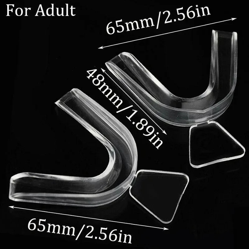 1/3/6pairs Silicone Mouth Guar - Teeth Whitening For Trays review and price