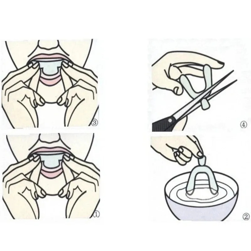 1/3/6pairs Silicone Mouth Guar - Teeth Whitening For Trays review and price