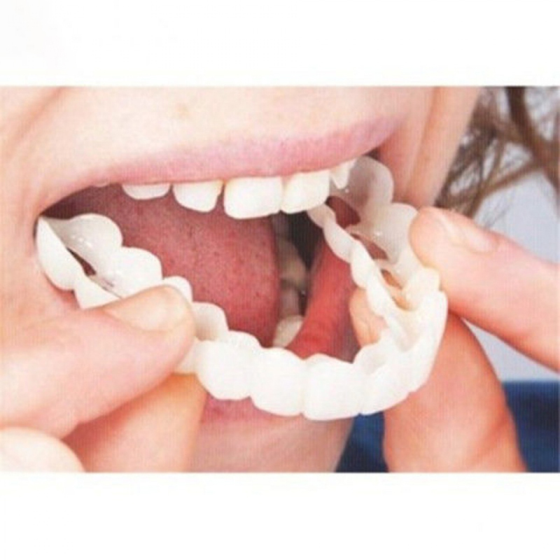Perfect Fit False Teeth Cover  - Teeth Whitening For Braces review and price