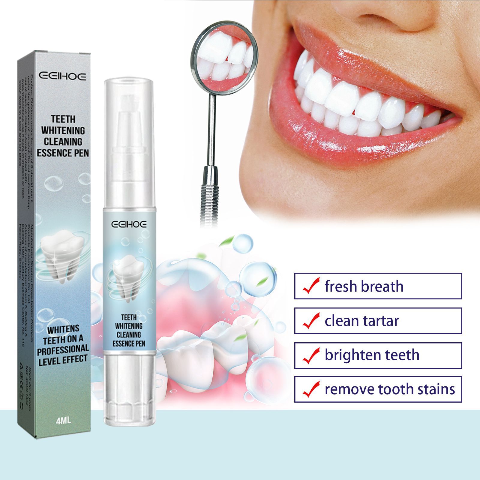 EELHOE Teeth Whitening Pen Den - Whitening Pen Bleach review and price