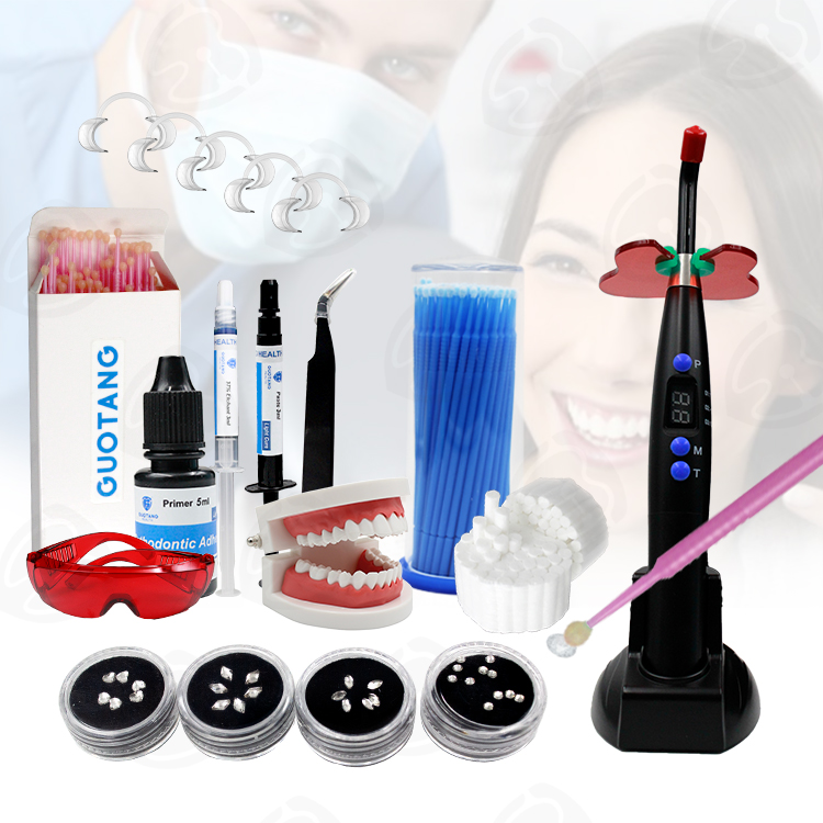 Best Price Free OEM Tooth Gem  - Teeth Whitening Kit With Light review and price