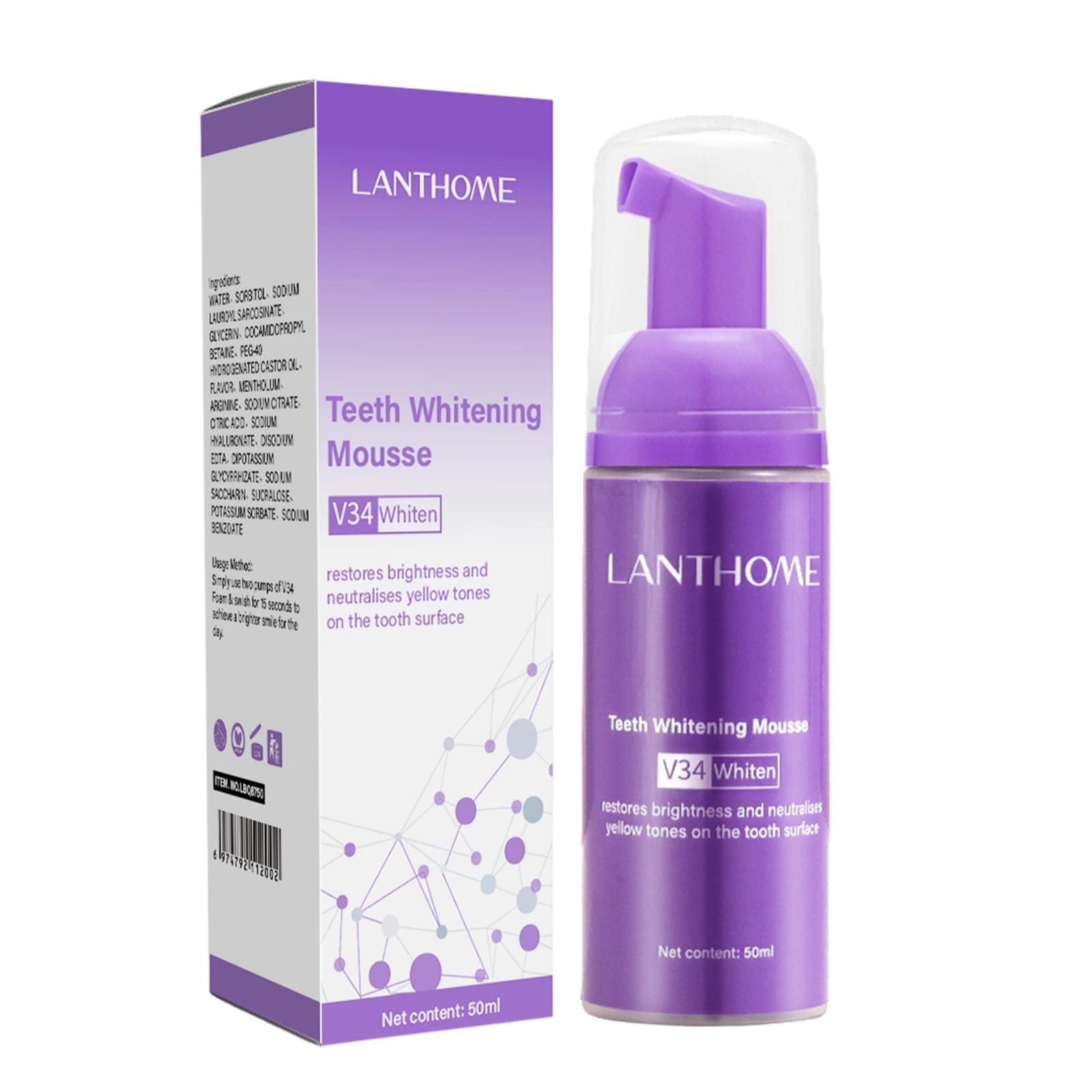 V34 Mousse Teeth Cleaning Toot - Teeth Whitening Yellow Teeth review and price