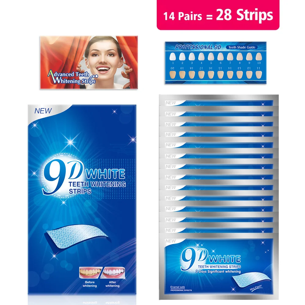 3D 5D 9D Professional Teeth Wh - Whitening Strip 3D review and price
