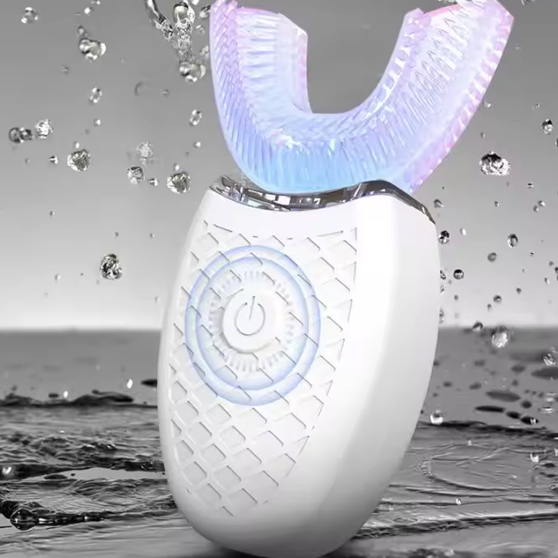 Soft Bristle U Shape Smart Tee - Teeth Whitening Blue Light review and price