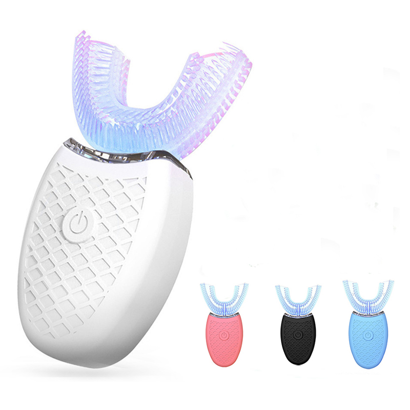 Soft Bristle U Shape Smart Tee - Teeth Whitening Blue Light review and price