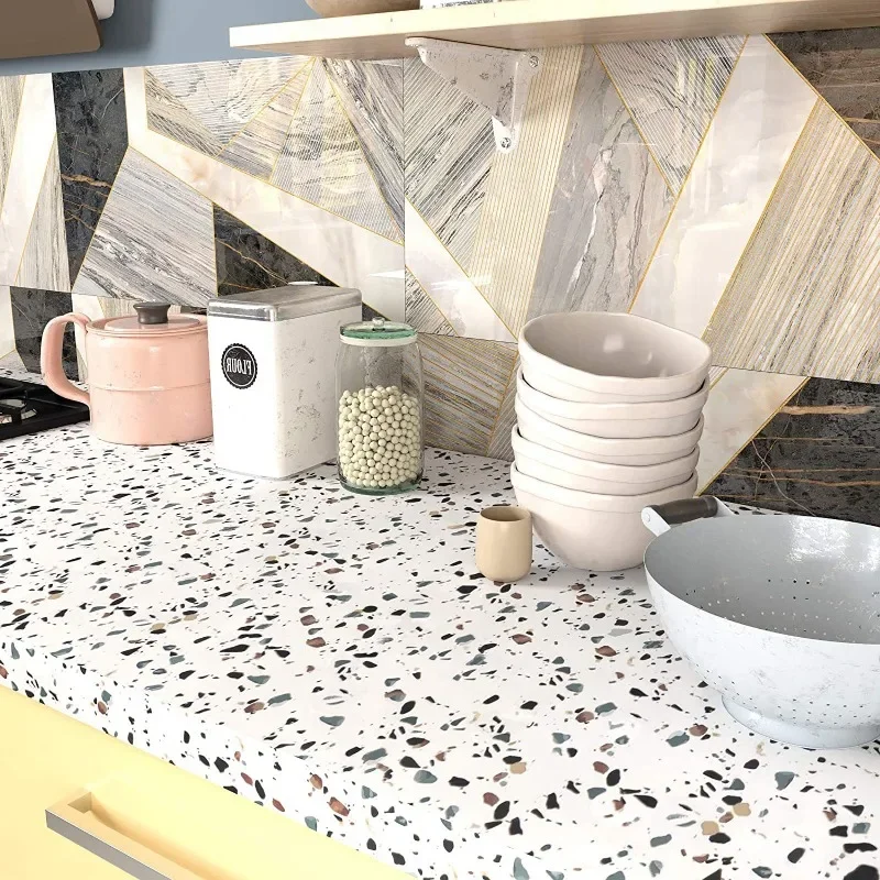 Terrazzo Contact Paper White W - Whitening Strip 3D review and price