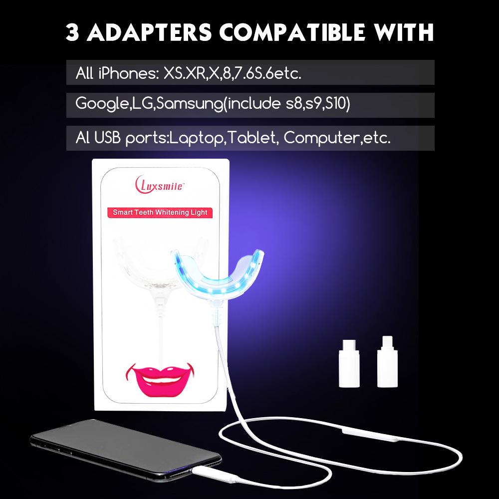 Luxsmile Smart LED Teeth White - Teeth Whitening Blue Light review and price