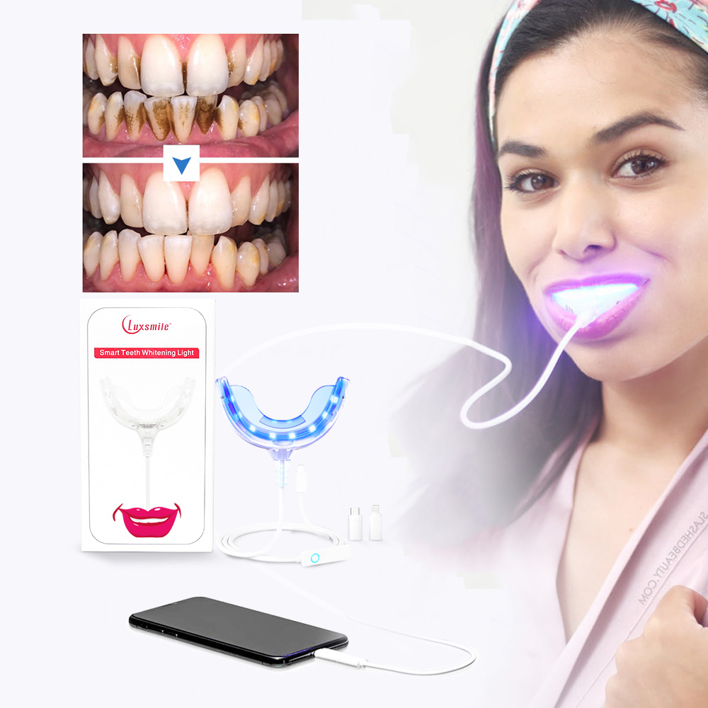 Luxsmile Smart LED Teeth White - Teeth Whitening Blue Light review and price