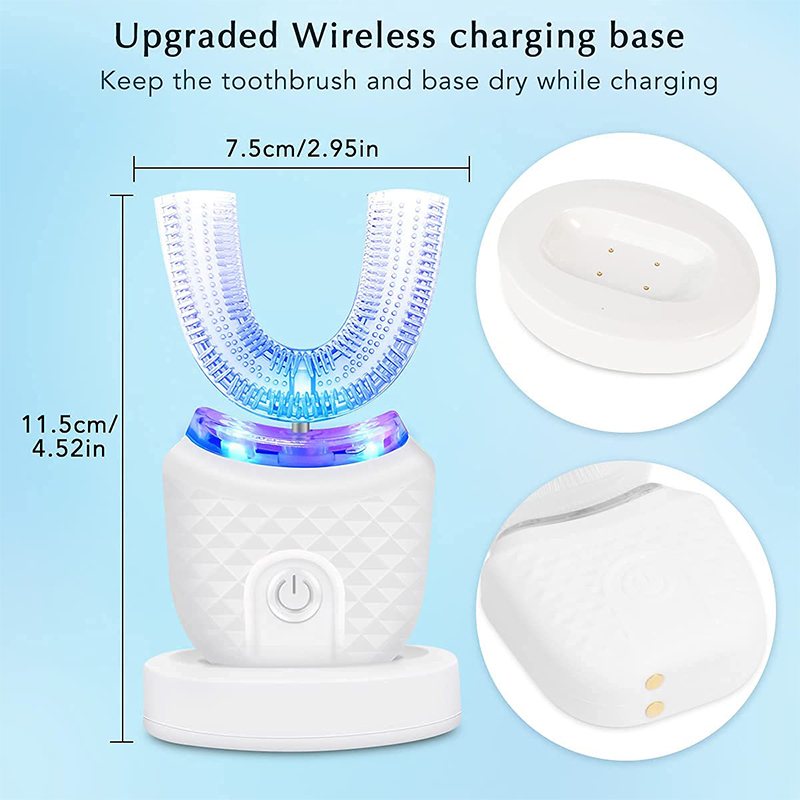 Dental Care U shape electric t - Teeth Whitening Blue Light review and price