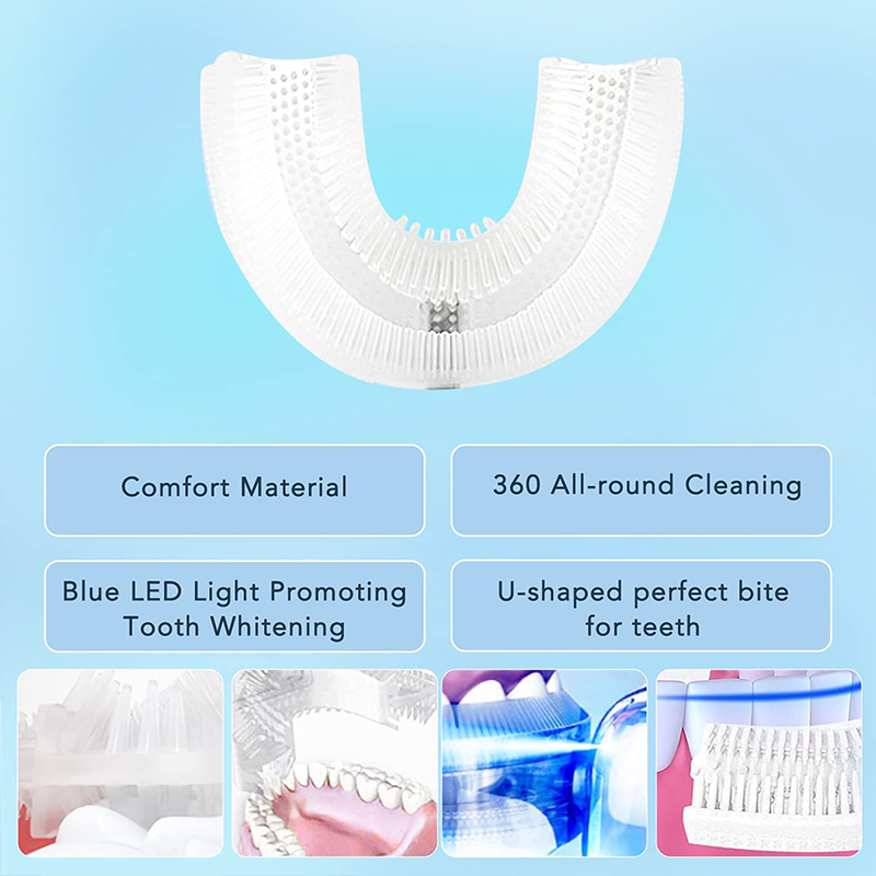 Dental Care U shape electric t - Teeth Whitening Blue Light review and price