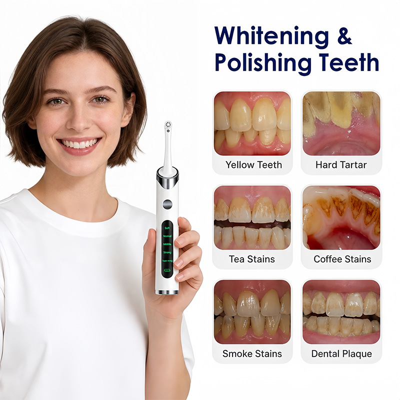 Tooth Polisher Teeth Whitening - Teeth Whitening Kit With Light review and price