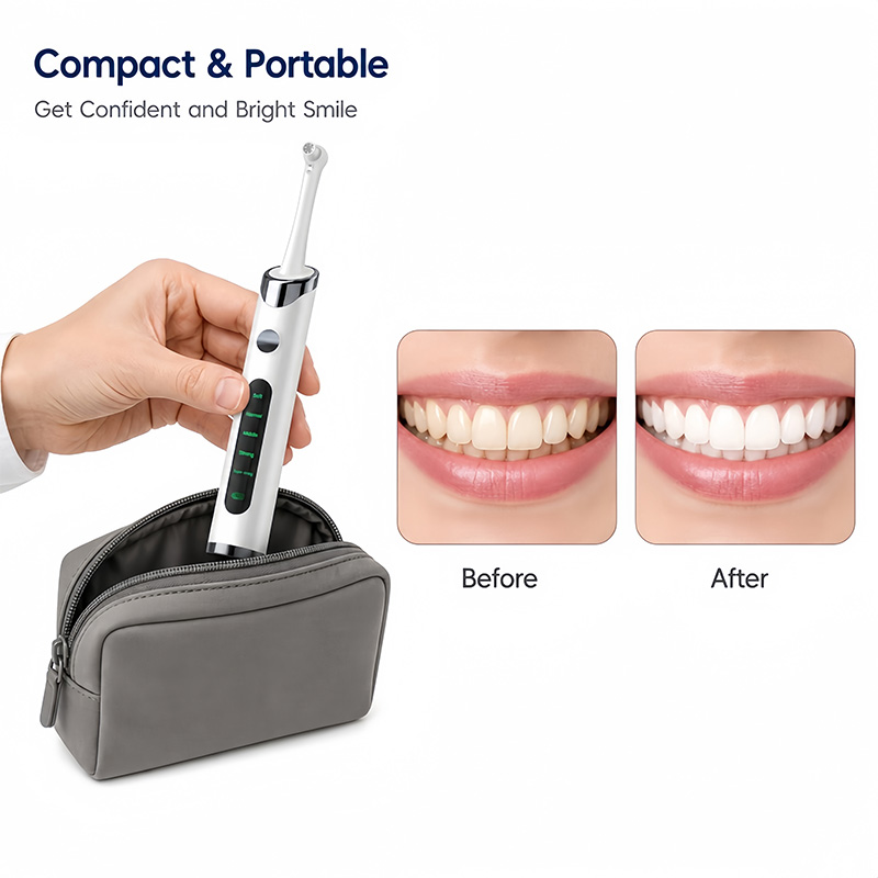 Tooth Polisher Teeth Whitening - Teeth Whitening Kit With Light review and price