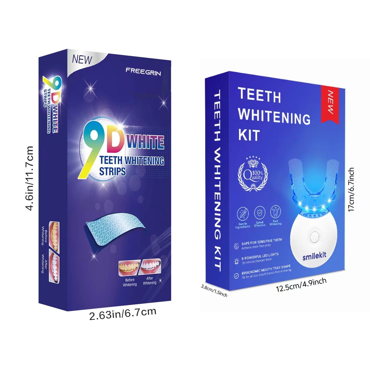 Teeth Whitening Kit - 5X LED L - Teeth Whitening Q&M review and price