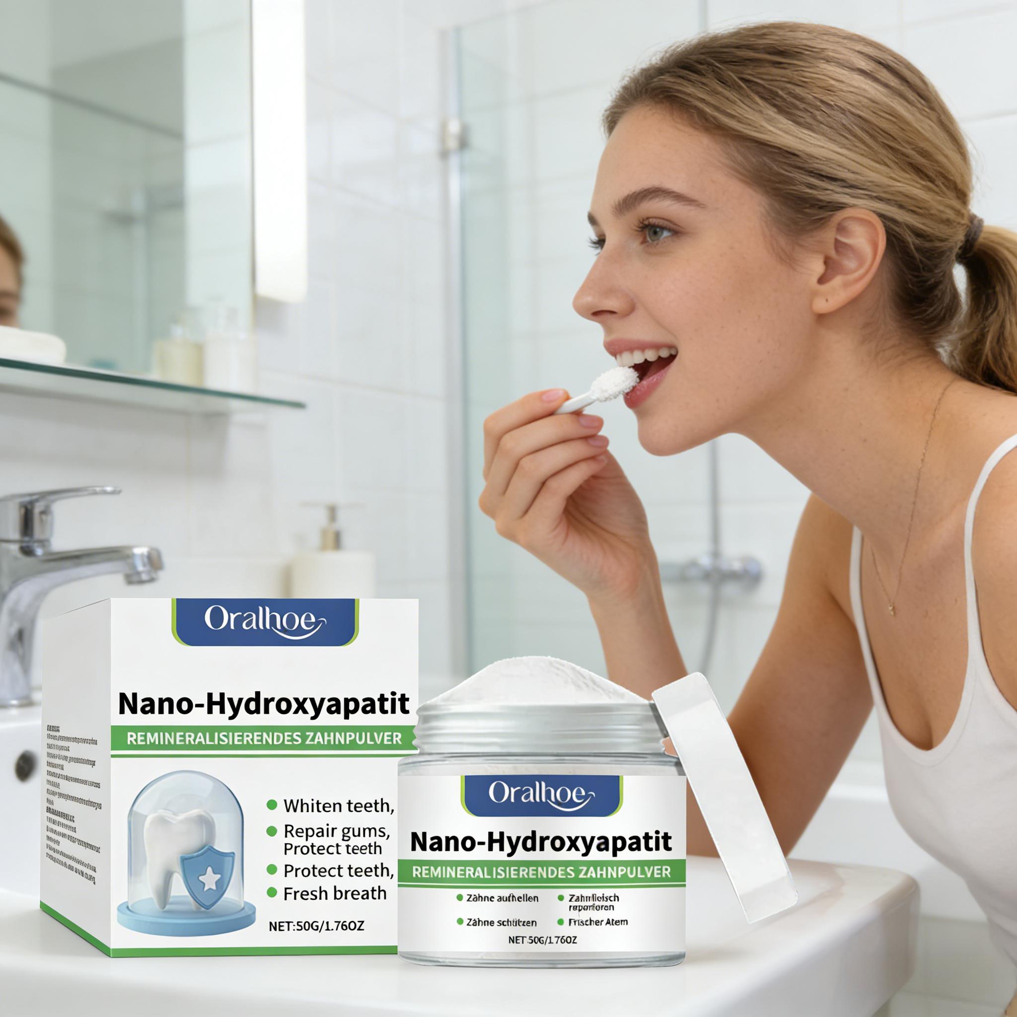 Oralhoe Whitening Tooth Powder - Teeth Whitening Yellow Teeth review and price