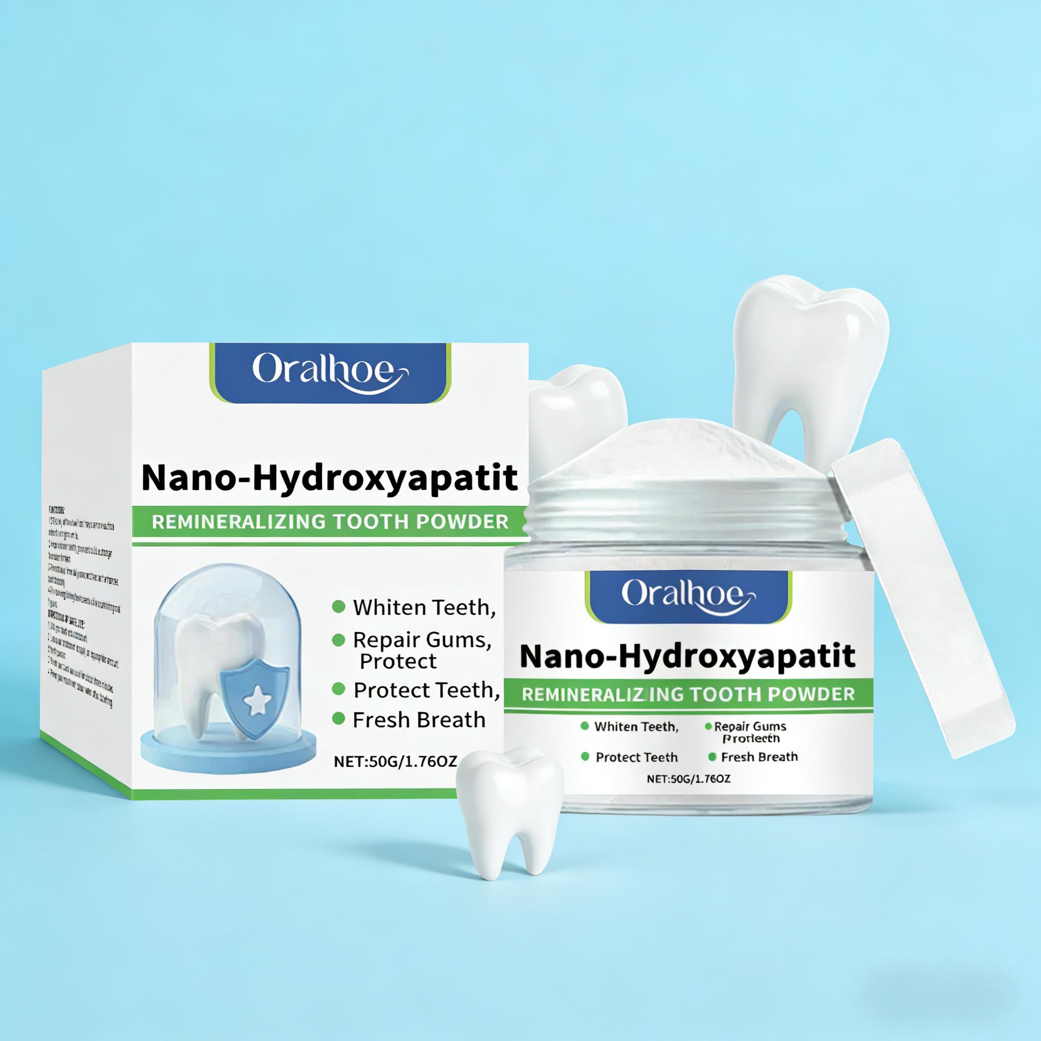 Oralhoe Whitening Tooth Powder - Teeth Whitening Yellow Teeth review and price