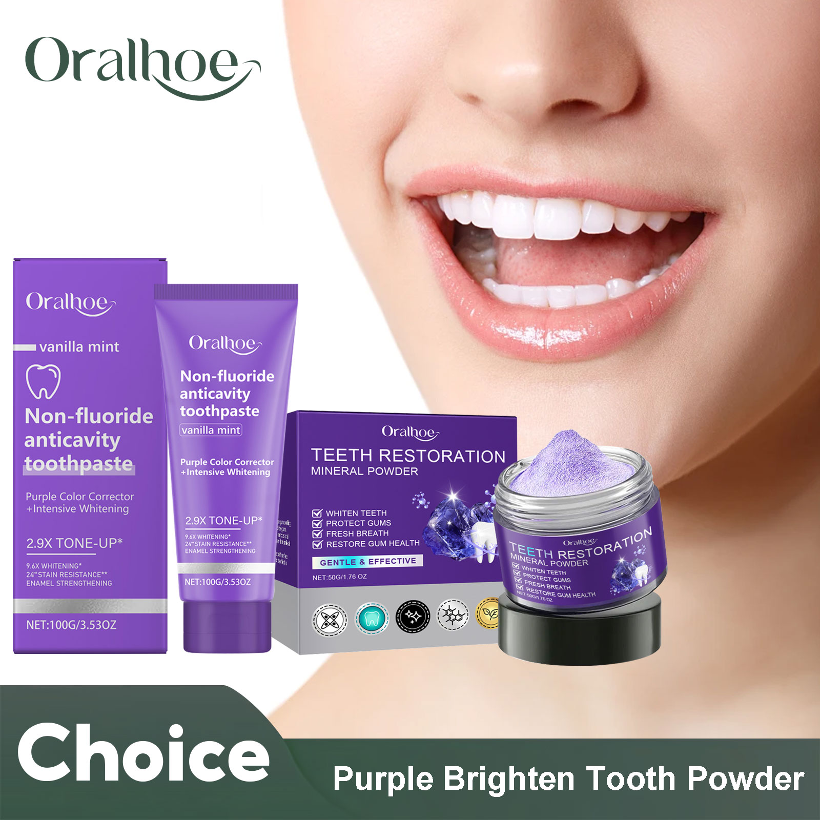 Teeth Restoration Mineral Powd - Teeth Whitening Q&M review and price