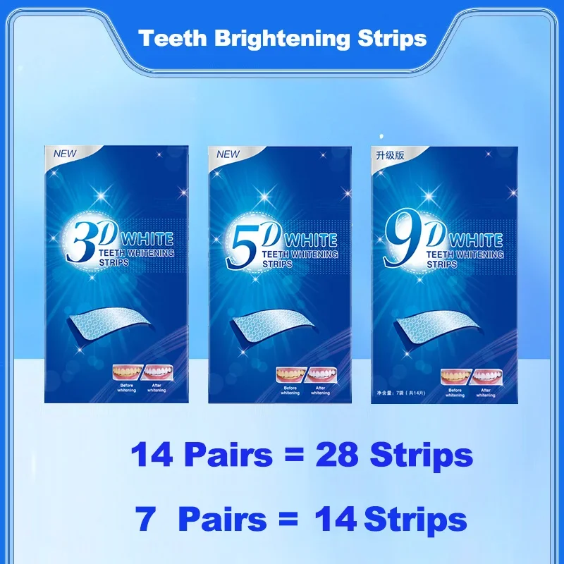 3D/5D/9D Teeth Whitening Strip - Whitening Strip 3D review and price