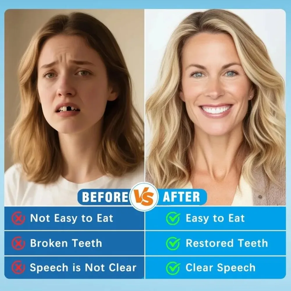 Full Set Dentures Fake Teeth B - Teeth Whitening For Braces review and price