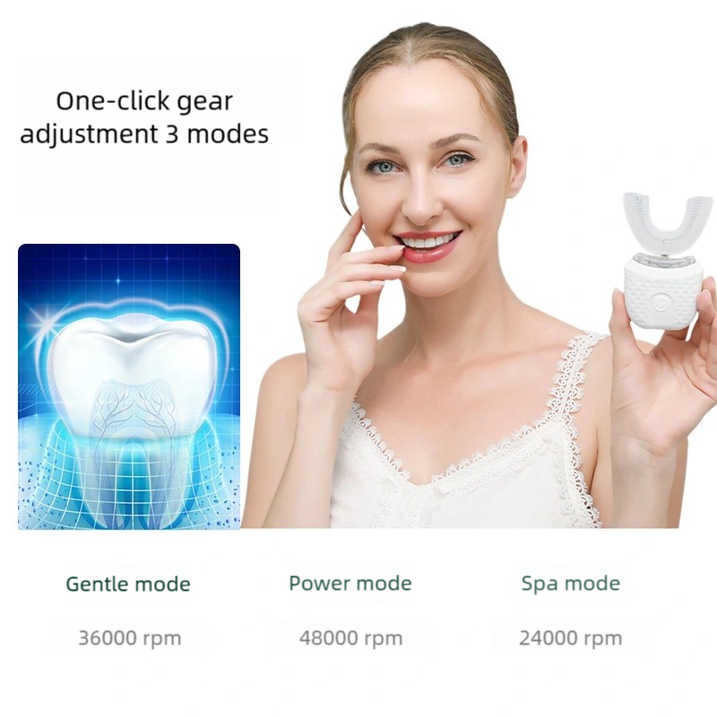 Portable U-shaped electric too - Teeth Whitening Blue Light review and price