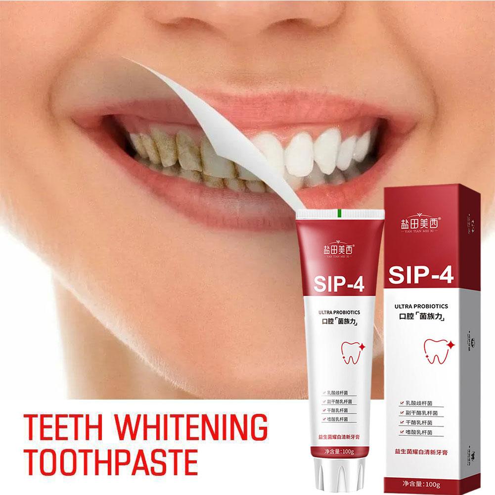 100g Sip-4 Probiotic Whitening - Teeth Whitening Yellow Teeth review and price