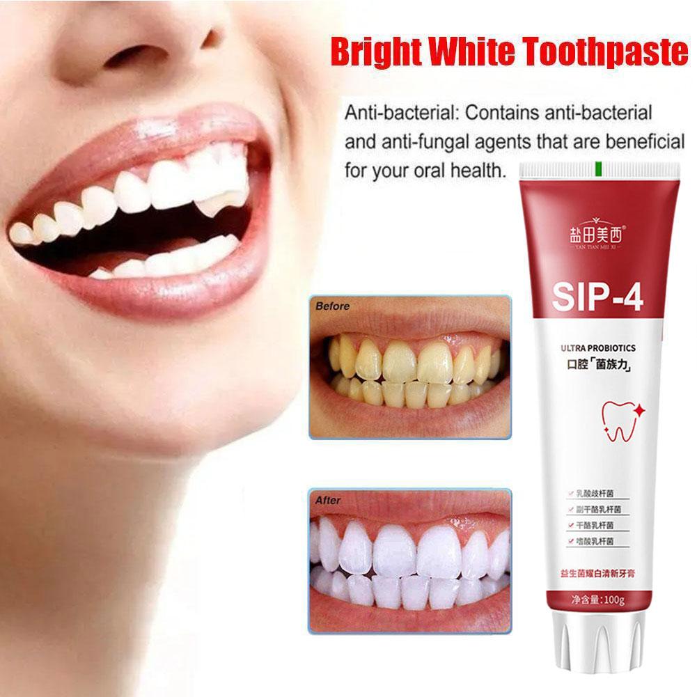 100g Sip-4 Probiotic Whitening - Teeth Whitening Yellow Teeth review and price