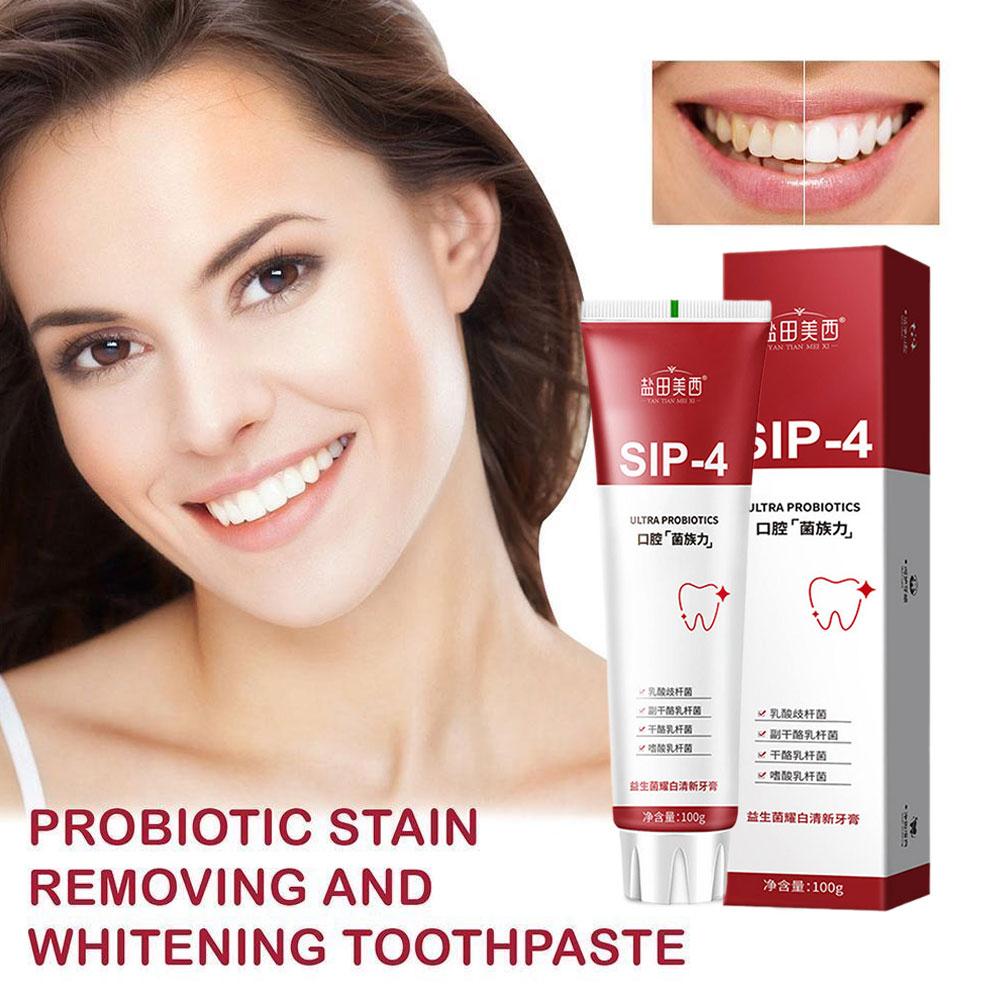 100g Sip-4 Probiotic Whitening - Teeth Whitening Yellow Teeth review and price
