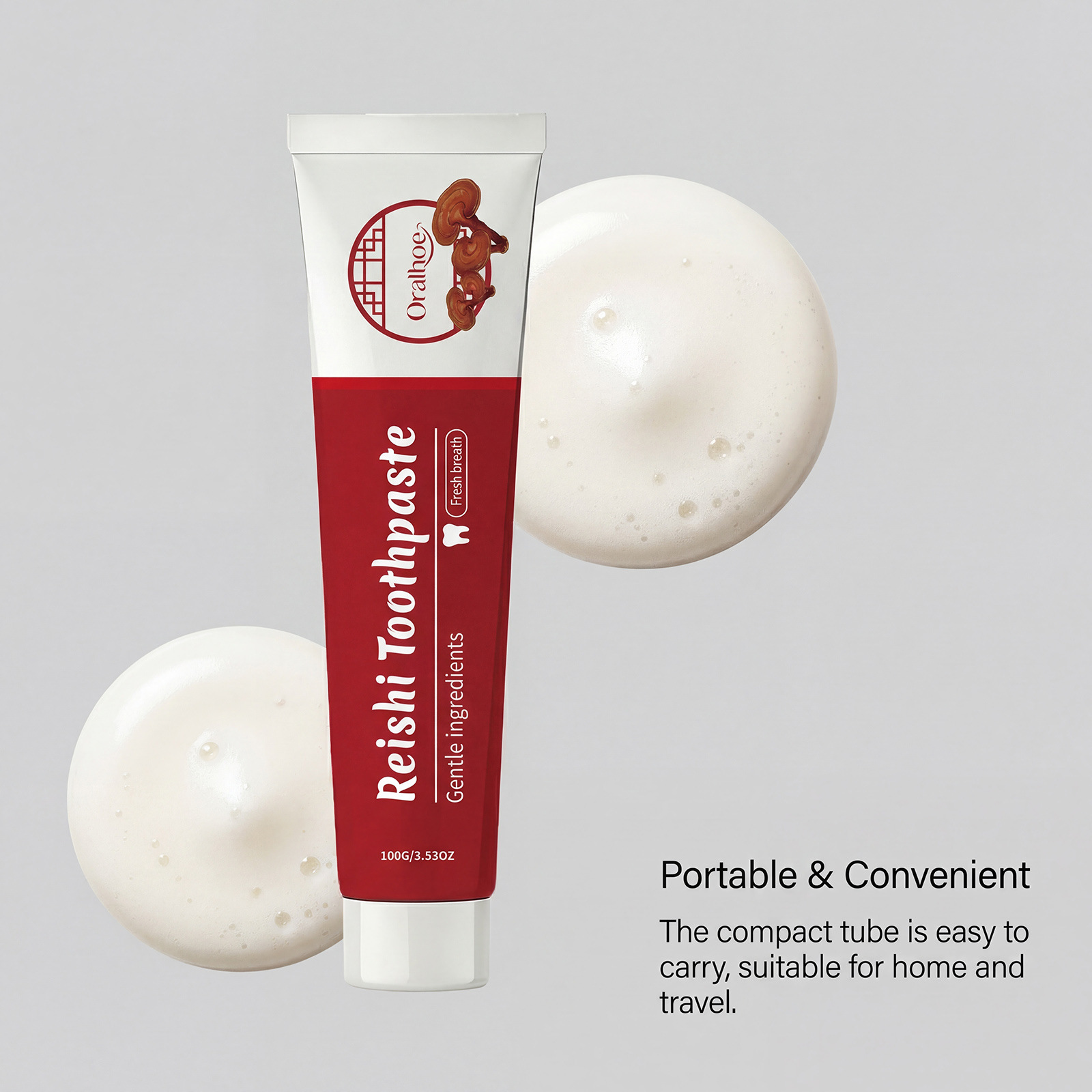 Lingzhi Herbal Toothpaste Teet - Teeth Whitening Yellow Teeth review and price